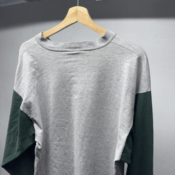 1990s No Fear Faded Henley Longsleeve Shirt