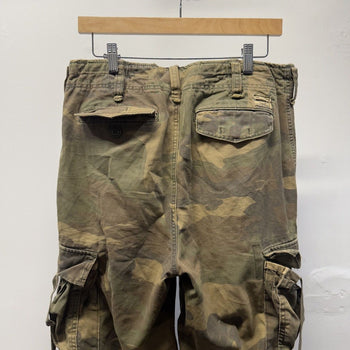 Vintage 2000s Abercrombie & Fitch Camo Paratrooper Cargo Pants