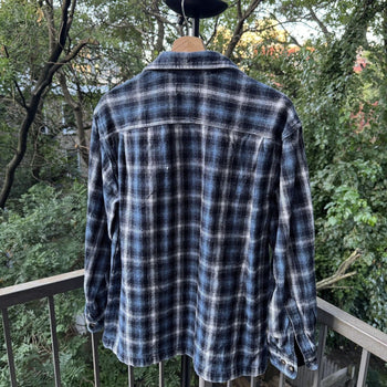 2000s Heavy Plaid Flannel Shirt