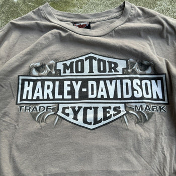 HARLEY DAVIDSON PLAYA DEL CARMEN MEXICO SKULLS LONGSLEEVE