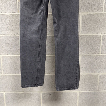 1990s Levi's 501 Faded Black Jeans - Made in USA