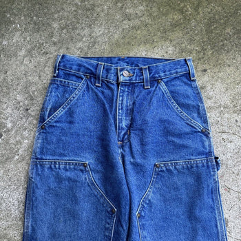 Vaqueros Carpenter Carhartt de doble rodilla de la década de 2000