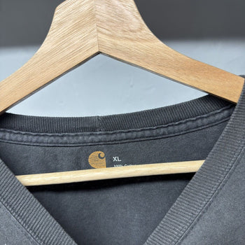 Carhartt Thrashed Faded Distressed Longsleeve Pocket Tee