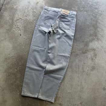 Vintage 1990s Levi's 550 Made in USA Orange Tab Jeans