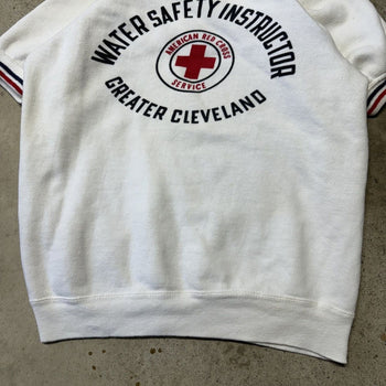 1960s WATER SAFETY INSTRUCTOR CLEVELAND RAGLAN SWEATSHIRT