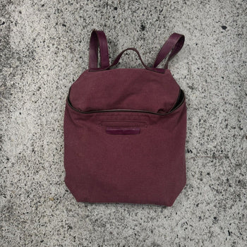 2000S EMPORIO ARMANI CANVAS ZIP BACKPACK