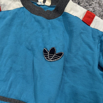 Sudadera con cuello redondo Adidas Ventex de los años 70 y 80