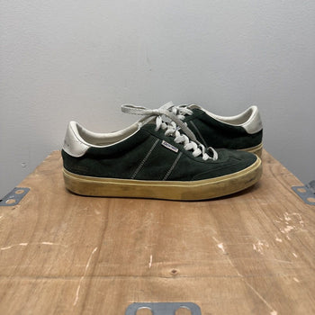 Golden Goose Soul Star Green Suede Sneakers