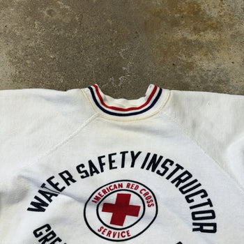 1960s WATER SAFETY INSTRUCTOR CLEVELAND RAGLAN SWEATSHIRT