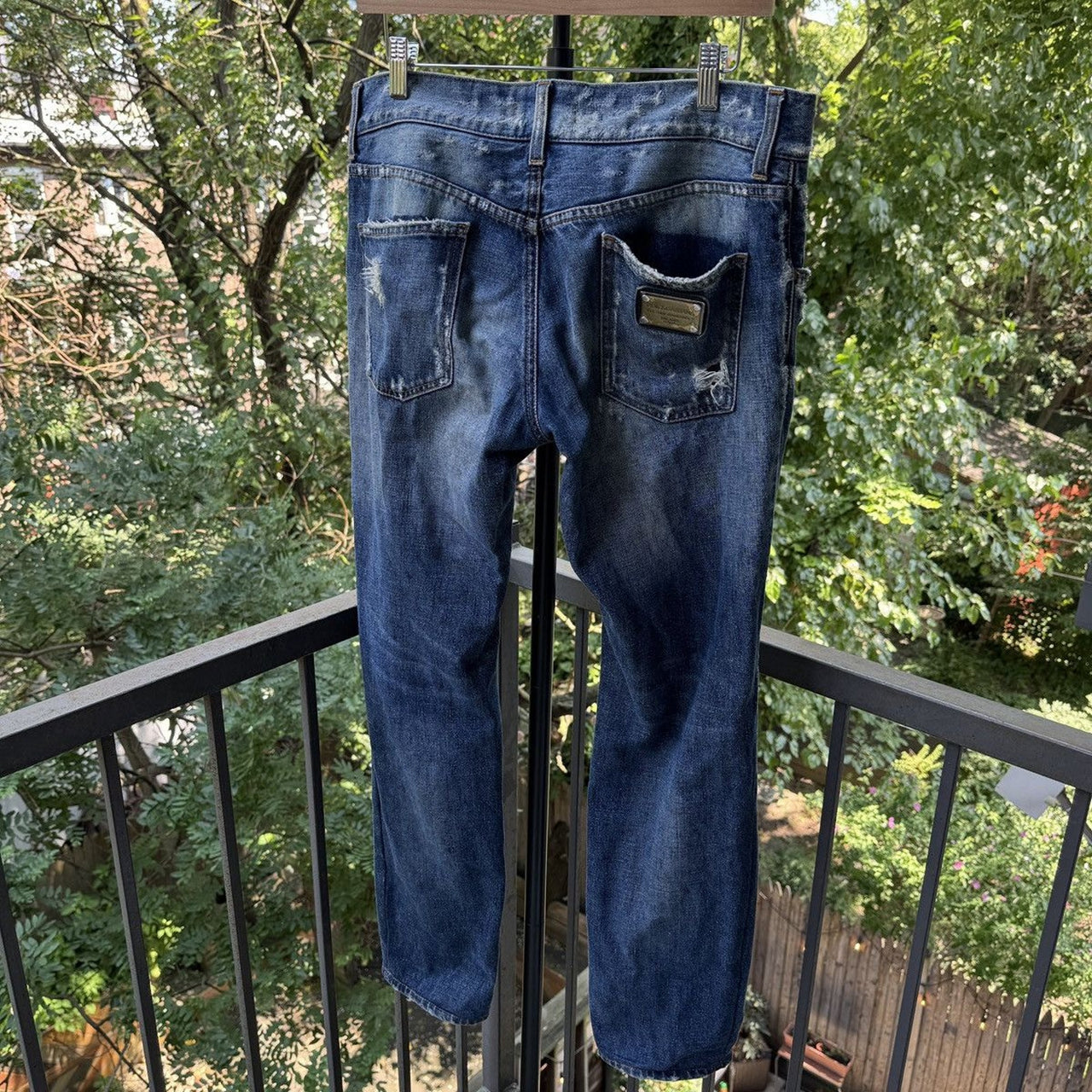 2000s Dolce & Gabbana Distressed Jeans