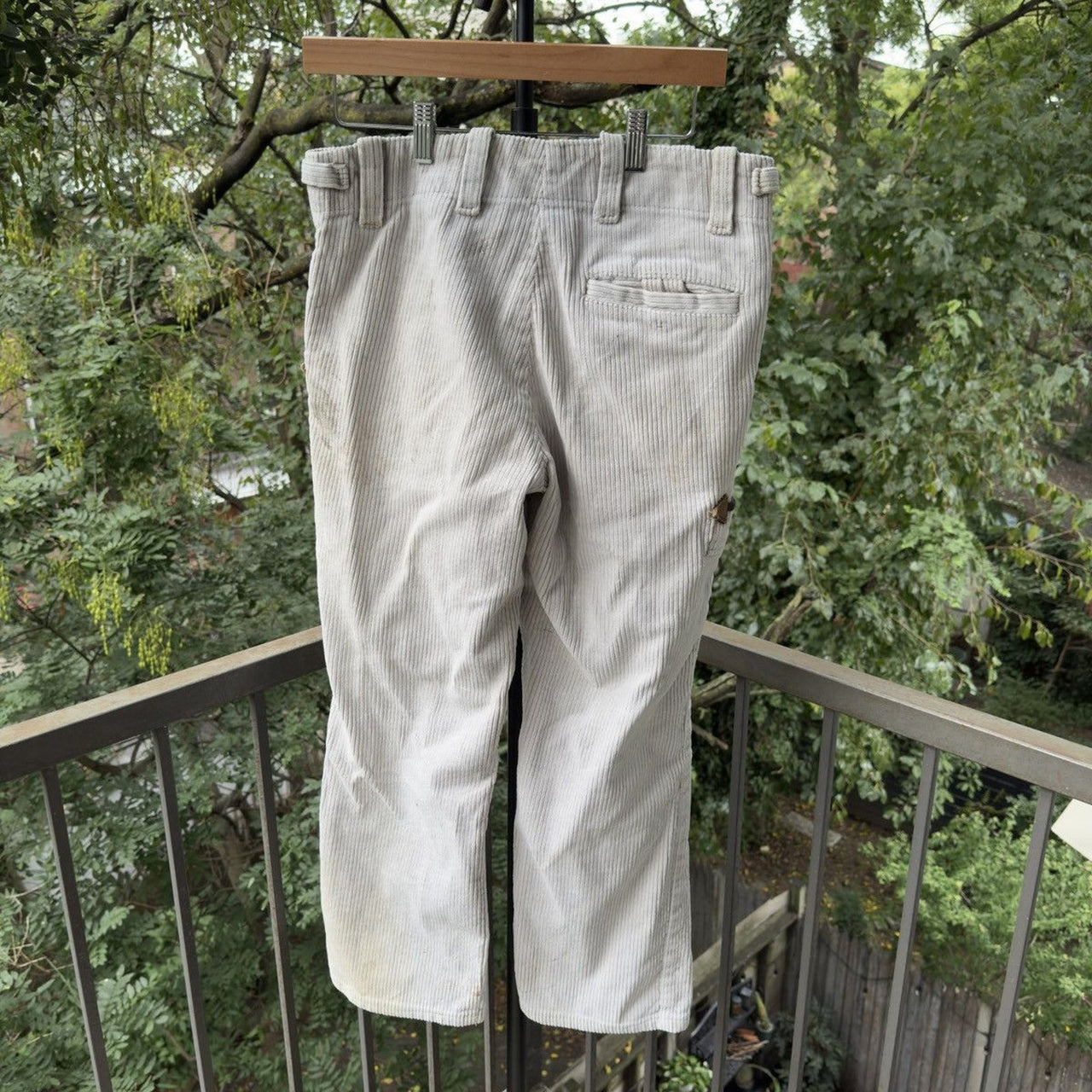 1990s Thrashed FHB Pilot Corduroy Trouser Pants