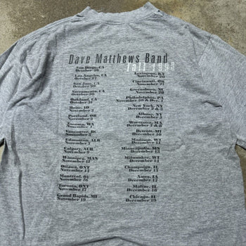 1999 DAVE MATTHEWS BAND THRASHED TOUR TEE