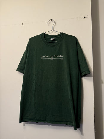 2000s AUTHORIZED DEALER WEED PARODY TEE