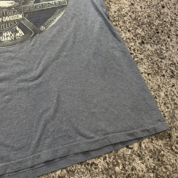 Camiseta Harley Davidson descolorida de los años 90