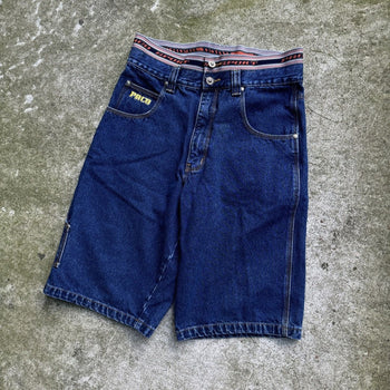 1990S Y2K PACO JEANS BAGGY SKATER DENIM JEAN SHORTS JORTS