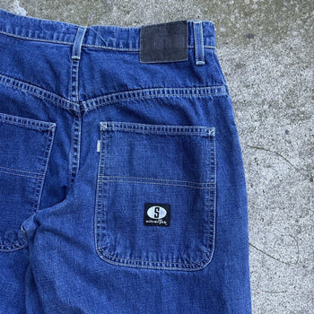 1990S LEVI'S SILVERTAB BAGGY WIDE LEG DENIM SKATER JEANS