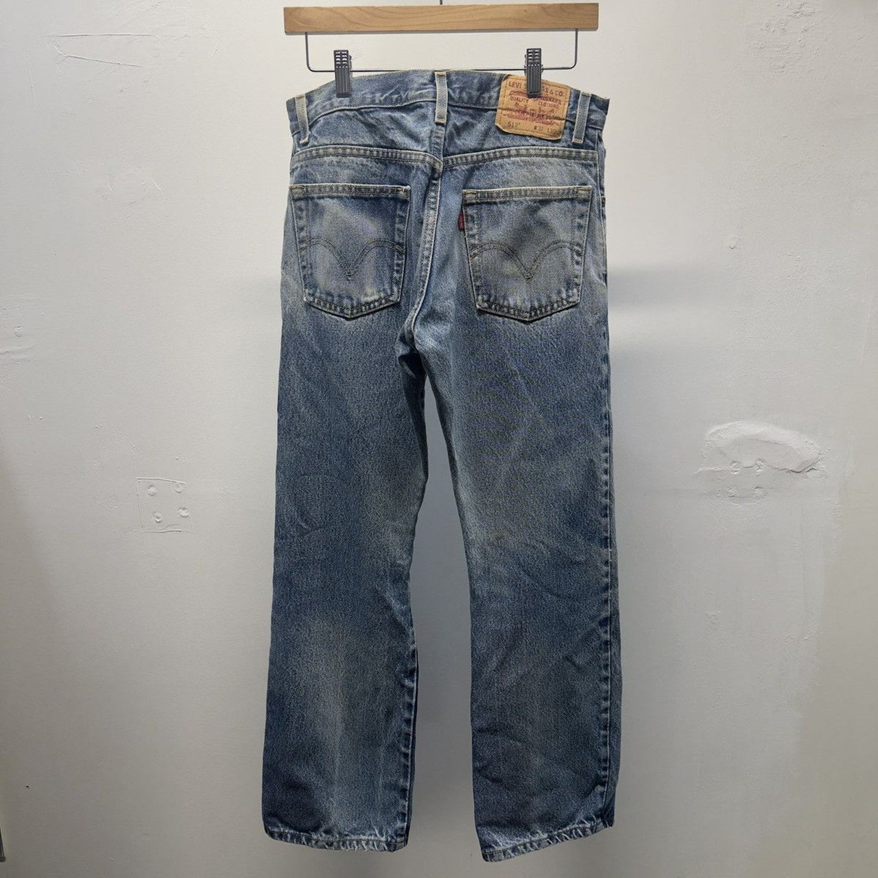 Vintage 2000s Levi’s 517 Faded Distressed Bootcut Jeans