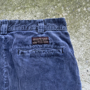 2000s ABERCROMBIE & FITCH BAGGY CORDUROY PANTS