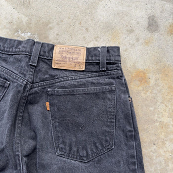 1990s LEVI’S 560 ORANGE TAB LOOSE BAGGY DENIM JEAN SHORTS JORTS