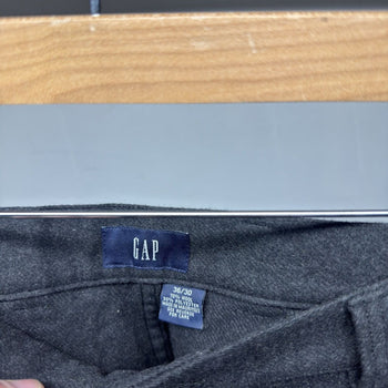 2001 Y2K Gap Wide Leg Wool Cargo Trouser Pants