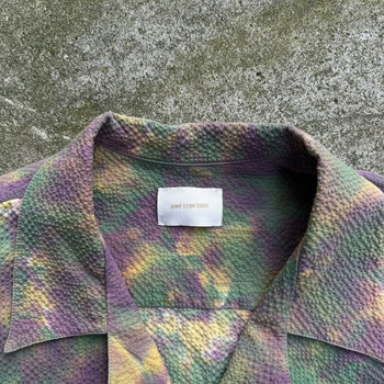 AIME LEON DORE ALD TIE DYE SEERSUCKER LEISURE SHIRT