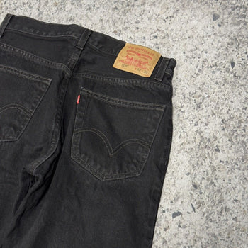 2000s Levi’s 505 Black Straight Denim Jeans