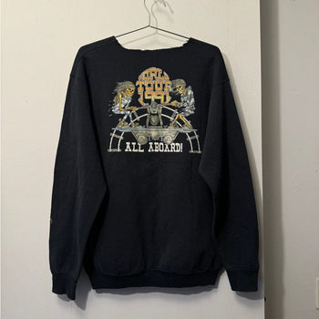 1990s CINDERELLA THRASHED BROCKUM ALL ABOARD CREWNECK