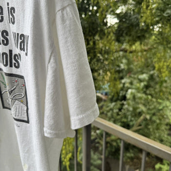 1990s Guns God Drugs Public Schools Tee