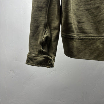 2000s Polo Ralph Lauren Military Patch Hooded Sweatshirt