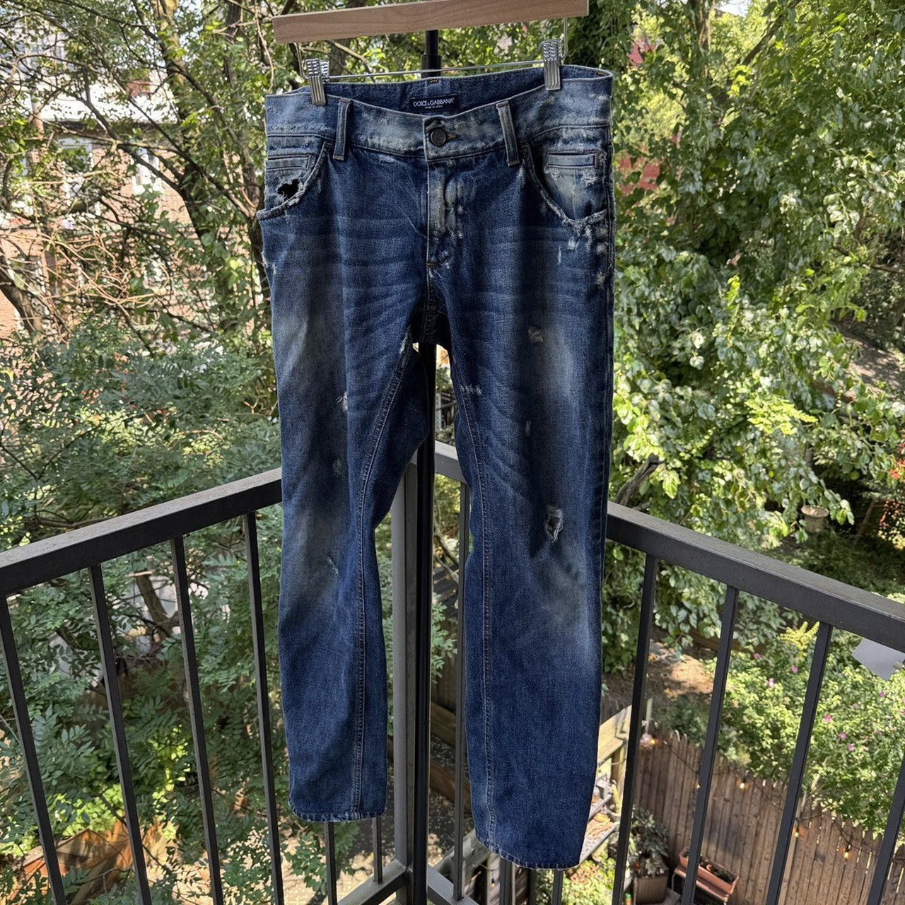 2000s Dolce & Gabbana Distressed Jeans