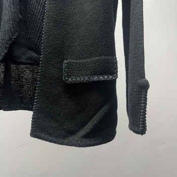 1980s Women's Saks Fifth Ave Laura Yang Knit Cardigan Twinset Sweater