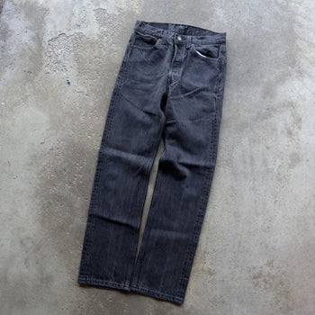 1990s Levi's 501 Black Denim Jeans - Made in USA