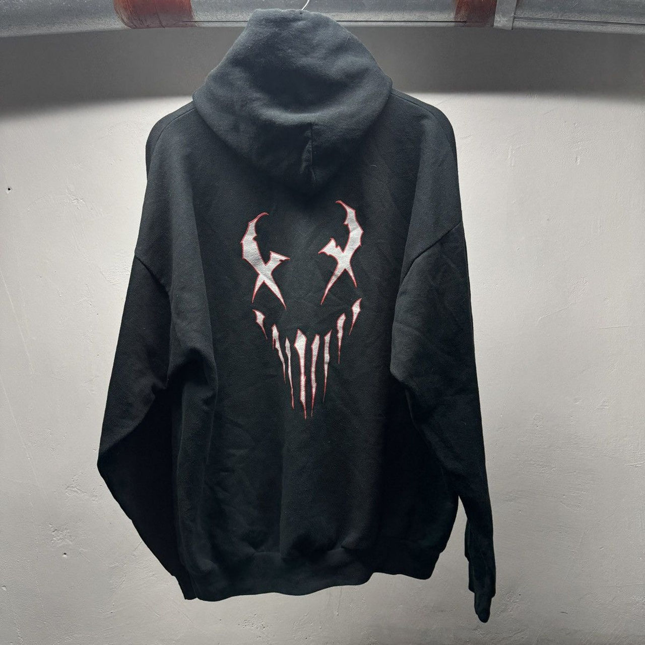 2000s Mushroomhead Metal Band Face Hoodie