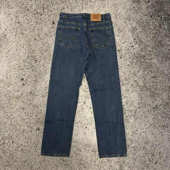 Vaqueros Levi's 505 de lavado oscuro, año 2001