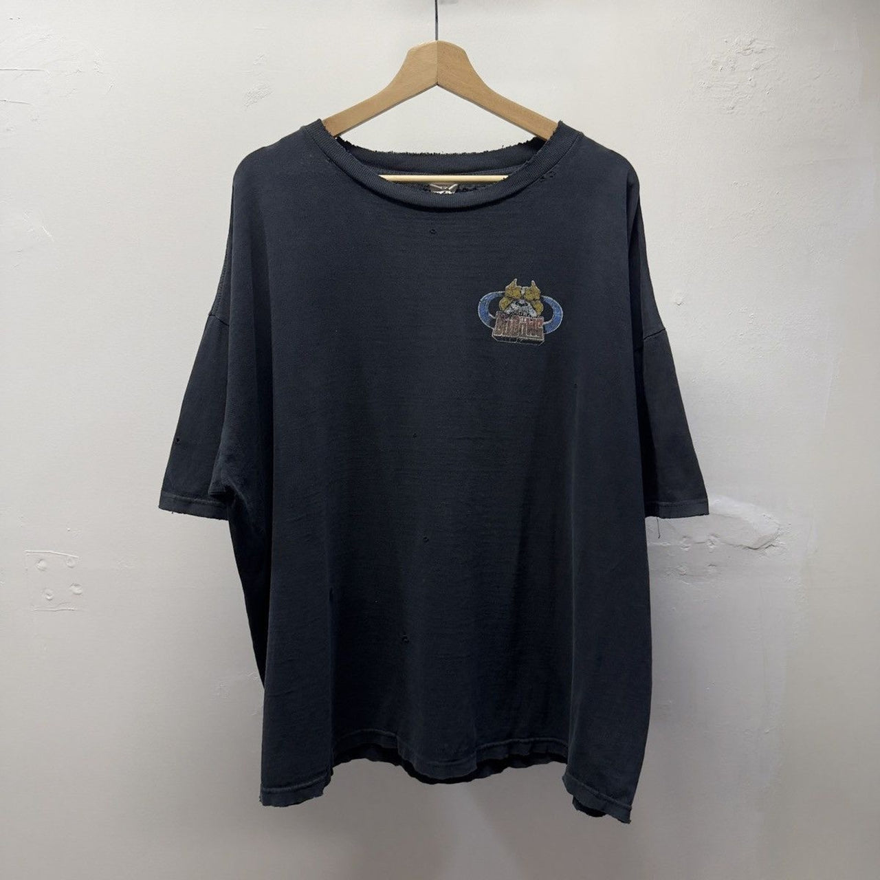 1990s Thrashed Faded Distressed Dawg Tee