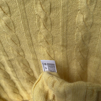 Paul Stuart Cashmere Cable Crewneck Sweater