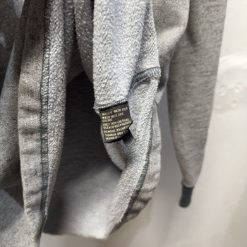 Vintage 2000s RRL Grey Henley Sweatshirt Faded