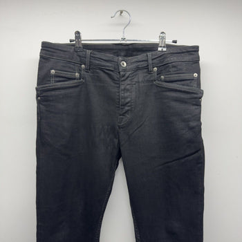 Rick Owens DRKSHDW Gethsmane 2021 Tyrone Cut Waxed Denim Jeans