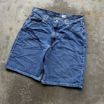 1990s LEVI'S L2 BOXY FIT BAGGY DENIM JEAN SHORTS JORTS