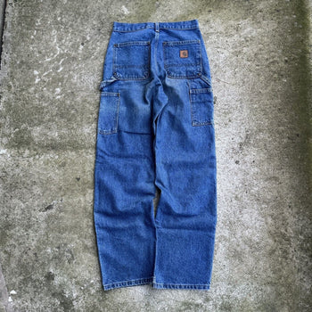 Vaqueros Carpenter Carhartt de doble rodilla de la década de 2000