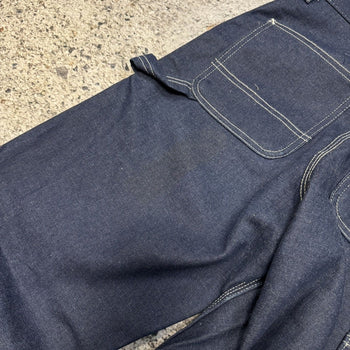 1980s CARHARTT B03 DARK DENIM CARPENTER PANTS