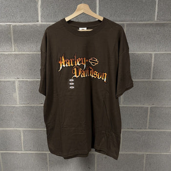 2000s Harley Davidson Flame Tee