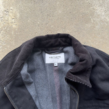 CARHARTT WIP BLANKET LINED DETROIT JACKET BLACK