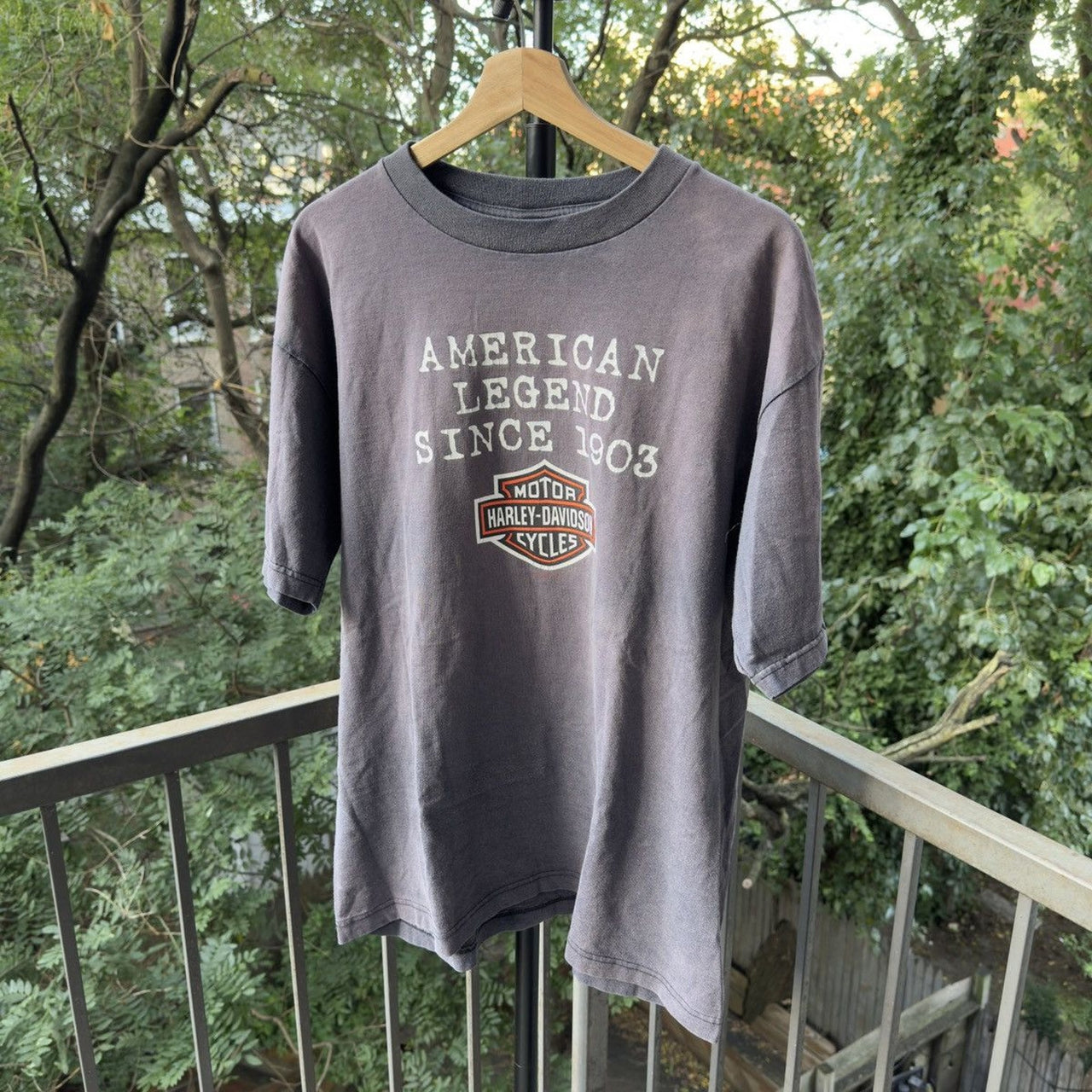 1990s Harley Davidson American Legend Faded Tee