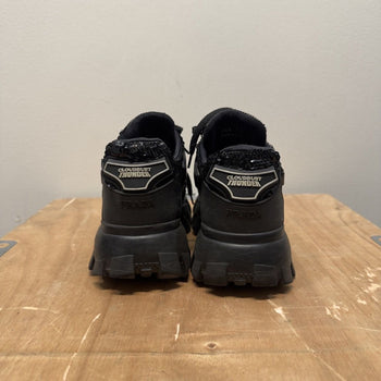 Prada Cloudbust Thunder Black Sequin Sneakers