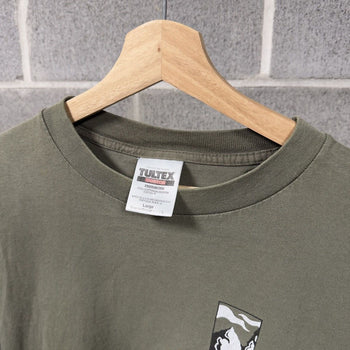 1990s A Basin Colorado Ski Faded Green Tee