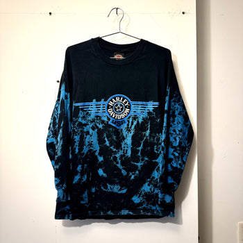 1990s HARLEY DAVIDSON STAR LOGO DYED LONGSLEEVE TEE