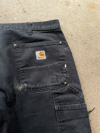 2000s THRASHED CARHARTT DOUBLE KNEE SHORTS