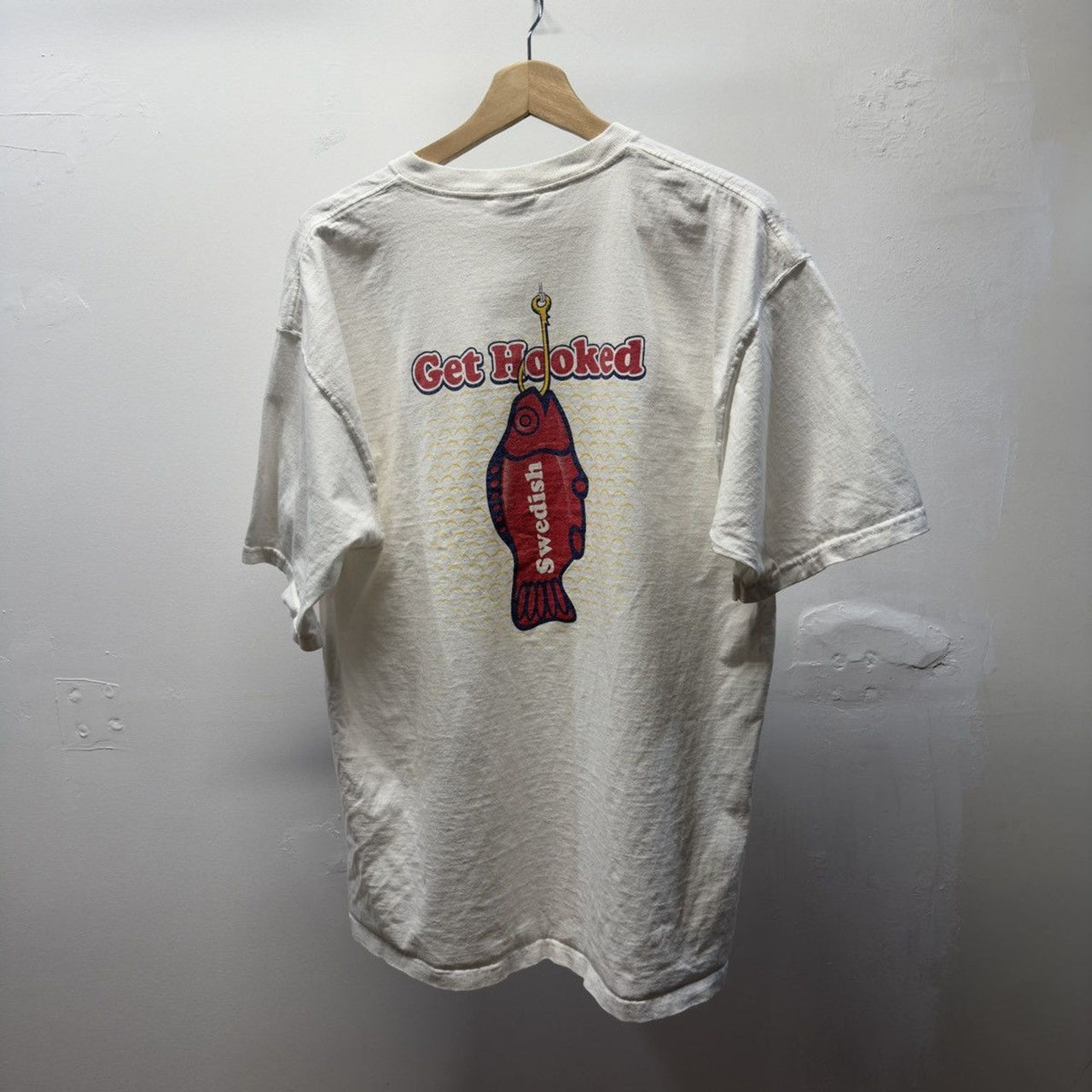 Vintage 2000s Swedish Fish Candy Fishing Tee
