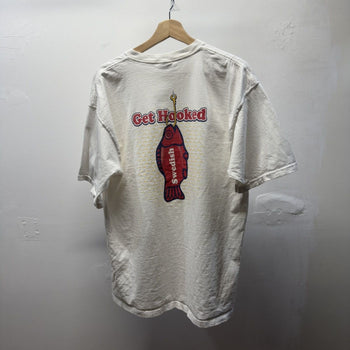 Vintage 2000s Swedish Fish Candy Fishing Tee